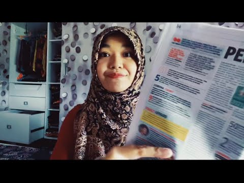 [ASMR] reading newspaper Times of India (soft spoken)