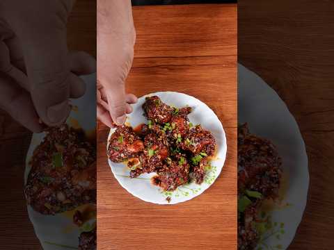 🔥 ASMR Drums of Heaven 🍗 | Crispy & Saucy | Satisfying Wok Sounds #shorts #asmr