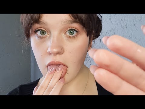 ASMR | Spitpainting you To Sleep💦🩵