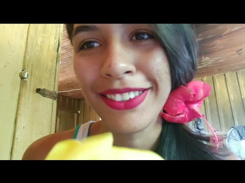 ASMR" TE FAZENDO DORMI COM FLORES