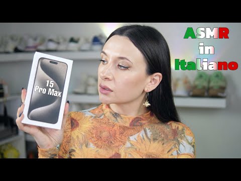 Unboxing iPhone 15 Pro Max  *ASMR in ITALIANO