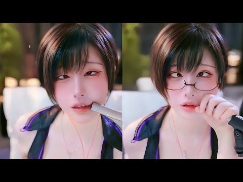 ASMR relax shop I  颜面崩坏 口腔音 吃耳朵 搓麦 弹舌❤️❤️