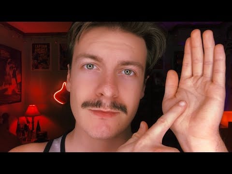 [ASMR] Propless Painting Your Face with Imaginary Paint | Visual ASMR Triggers | RV