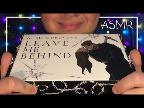 ASMR Leave Me Behind Buch-Box Unboxing! 🖤⛓️📚 (Deutsch/German)