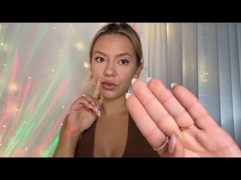 ASMR You Can’t Keep Your Eyes Open 😴 Mouth Covering, Gentle Shushing & Personal Attention