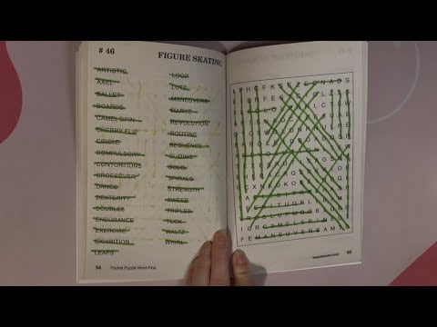 ASMR Doing #46 In Word-Finds