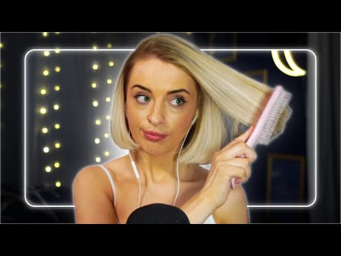 [ASMR] Hair Brushing Sounds ASMR | Brushing Hair with multiple hair brushes !!