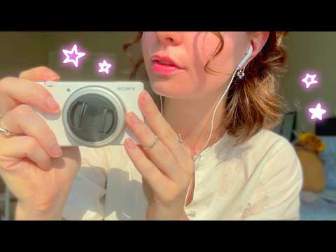 ASMR exciting new camera unboxing!! ✨