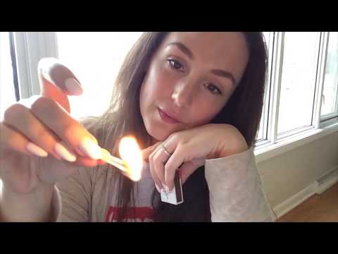 ASMR Striking Matches