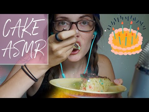 ASMR EATING CAKE 🎂