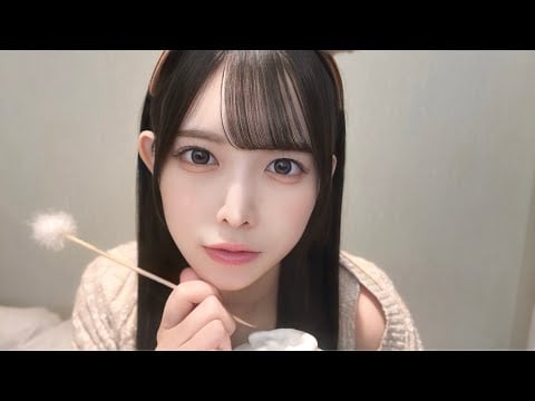 【ASMR】カリカリ耳かきで寝落ち😴久しぶりの囁きASMR♡