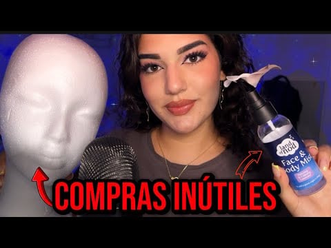 ASMR Cosas INÚTILES que he comprado 😅