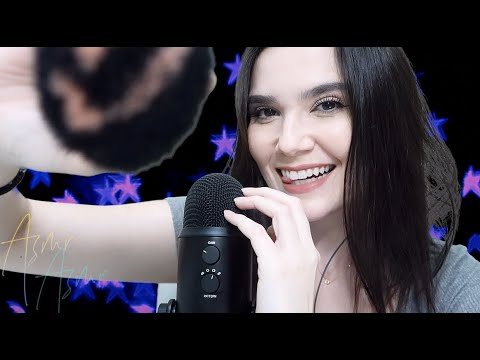 ASMR: UNHAS NO MIC + RONRONADO DO FRANCISCO - Naiane