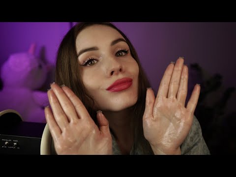 ASMR Best Relaxation 3Dio Oil Hands Ear Massage