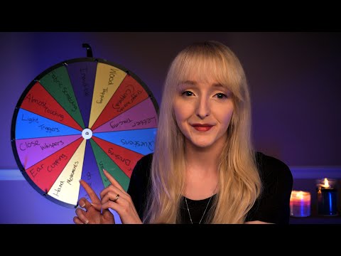 ASMR Wheel of Triggers | Trigger Assortment