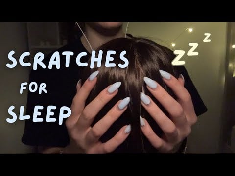 ASMR Crisp Scalp Massage & Scratching (for Sleep, Relaxation, Focus, Study)