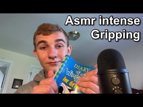 Asmr intense gripping sounds