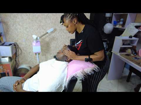 In Her Care, I Found Heaven | ASMR Massage by a Stunning Lady Barber