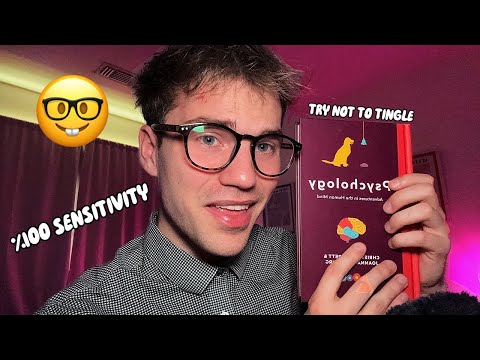 WARNING - ASMR Nerd Gives You TINGLES at 100% SENSITIVITY  (Mouth Sounds + RolePlay)