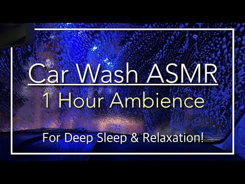 ASMR Car Wash Ambience - For Deep Sleep & Relaxation! 🚘🫧 (No Talking)