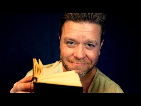 ASMR | Unintelligible Reading and Page Turning (mumbling)