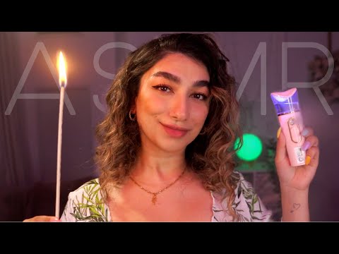 ASMR • which element trigger sounds better? 🤔🔥(water, air, fire, earth)