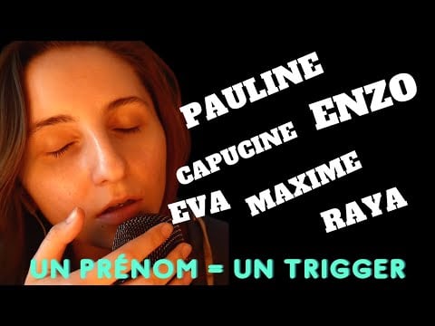 ASMR - Je chuchote vos prénoms pendant 1H #3