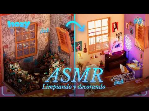 ASMR ✧ Limpieza y decoración super satisfactorias 🧼 Hozy #3