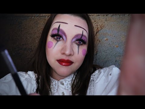 ASMR 🎭 Sweet Circus Clown Prepares You For Your First Show