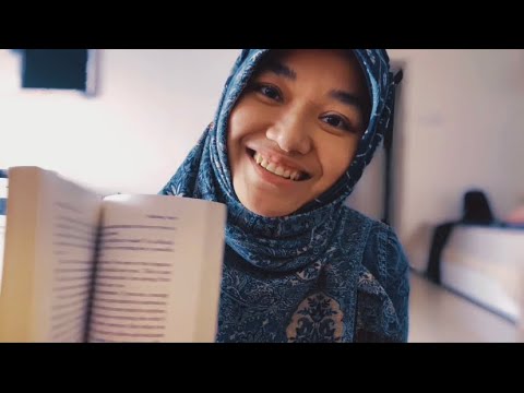 [ASMR] reading Osho book of women (book tapping/page flipping sound)