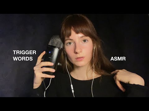 ASMR | Trigger Words | extremely soft and close-up