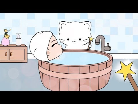 Rumi's Spa Treatment, Cat's Lucid Dreaming | ASMR Animation