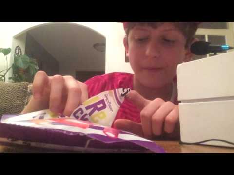 Asmr eating katja candy!