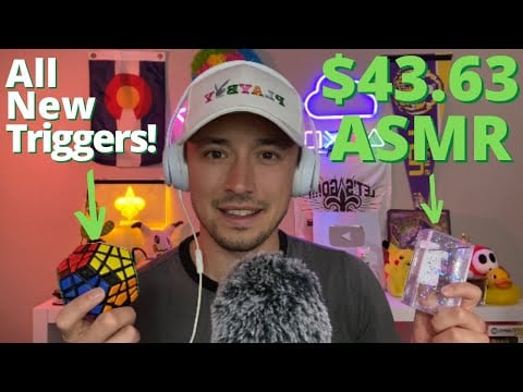 ASMR Video Costs $43.63 | ALL NEW ASMR TRIGGERS! | Fast, Unpredictable, Random ASMR
