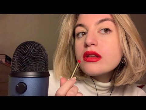 LIPSTICK APPLICATION 💄 (asmr ita)|| Luvilè ASMR