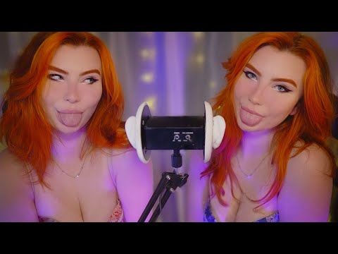 ASMR - Slow, Sticky, BASS BOOSTED, Twin Ear Noms for MAX Tingles