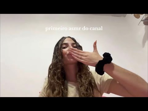Primeiro ASMR do canal: maquiando você! 🩷✨
