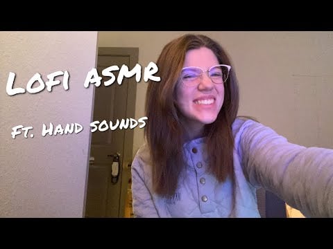 LOFI asmr// table tapping, hand sounds salt and pepper, crinkling sounds