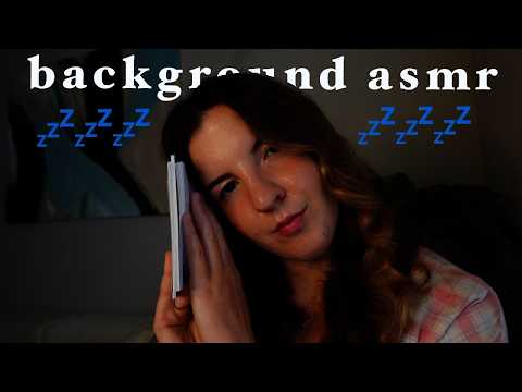 asmr to turn your brain off *clicky whispers* (study with me)