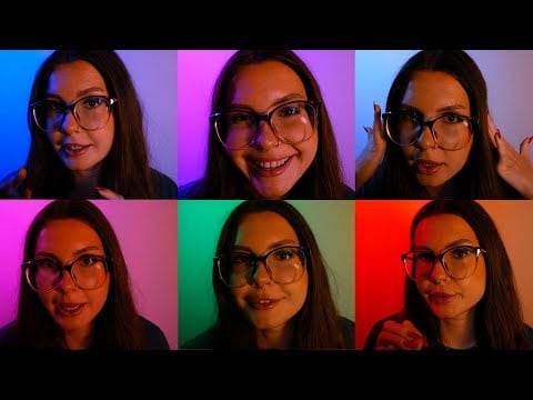 ASMR 7 RODZAJÓW SZEPTU 🌈💗 który jest Twoim ulubionym? (unintelligible, anticipatory, clicky...)
