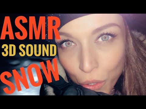 ASMR Gina Carla ❄️🤗 3D Sound #Winter is Coming! Snow ⛄️