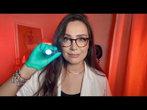 ASMR | Göz Kontrolünü Yapıyorum |Müzikli & Müziksiz] Türkçe ASMR