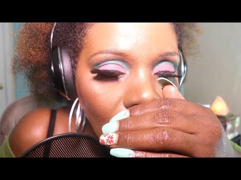 MOUTH Sounds ASMR Tongue Clicks Lip Presses/Air Condition