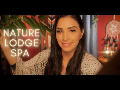 ASMR World Spa | Native Treatment at Nature Lodge | ASMR for Sleep