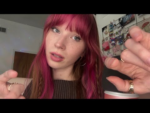 ASMR | Fast & Aggressive Hand Sounds/ Movements, Mouth Sounds, Whispers w/ Foam Mic
