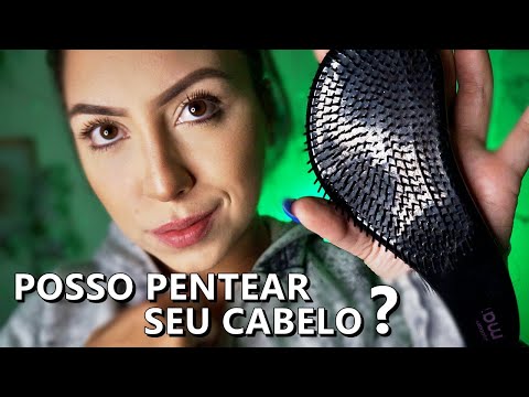 ASMR: PENTEANDO SEU CABELO PARA ARREPIAR