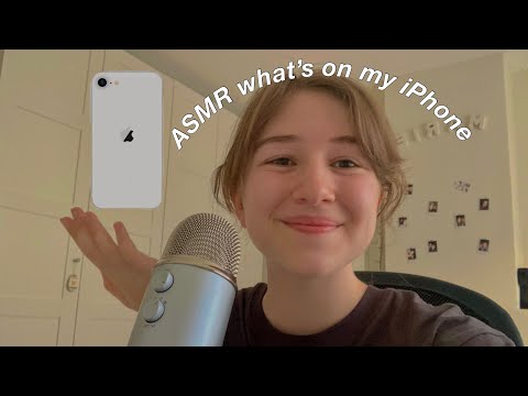 ASMR what’s on my iPhone!📱