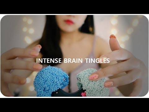 ASMR INTENSE floam Foam Brain tingles /Sticky/relaxation  No Talking