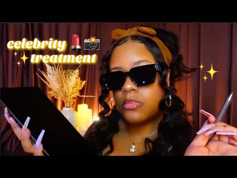 ASMR – You’re a Celebrity & I’m Your Personal Assistant 💼👑✨