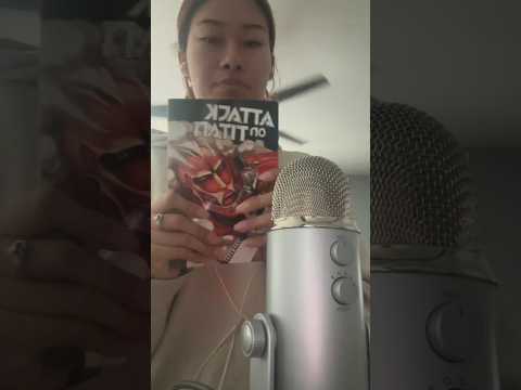 Manga Tapping and Sticky Gripping #asmr